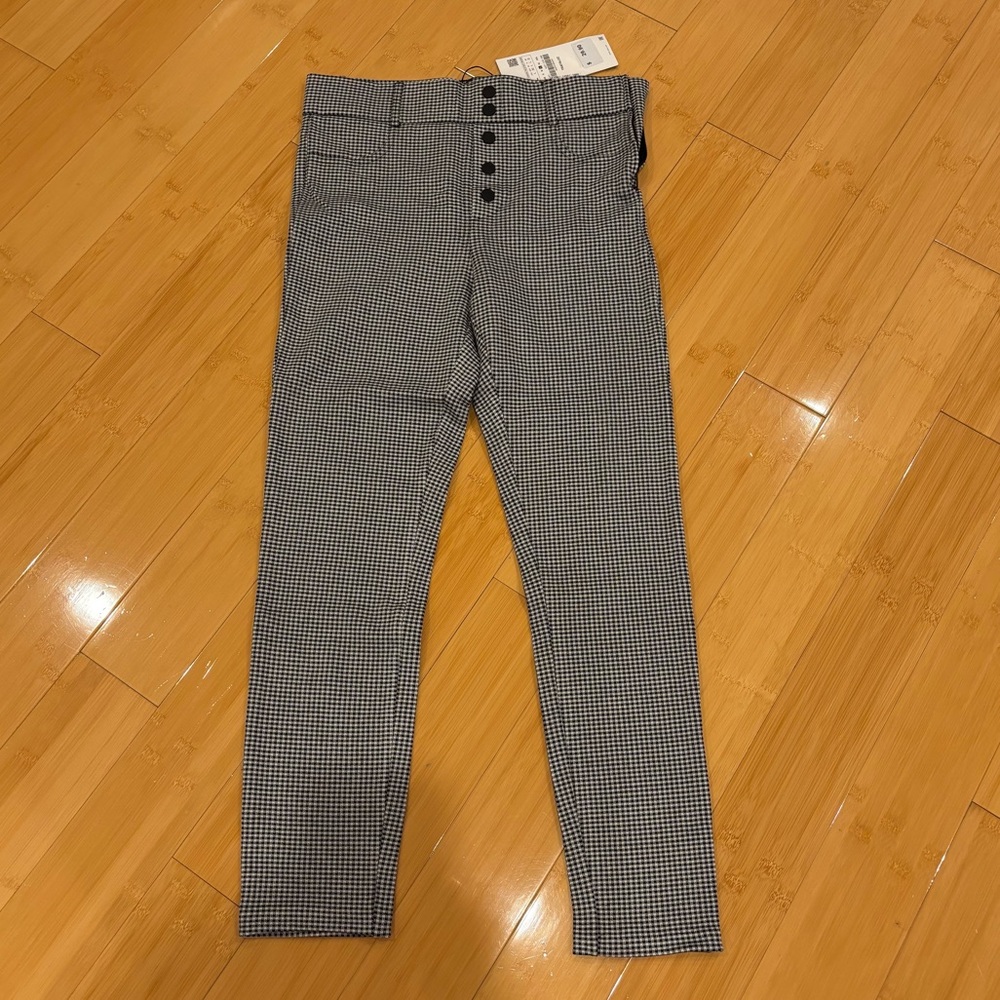 Zara Gingham Leggings